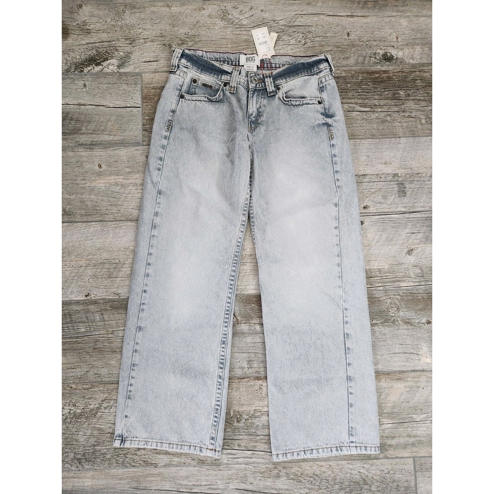 BDG Jeans Womens 30x32 Blue Gray Boyfriend Urban Outfitter NWT Skate Wide‎ Leg
